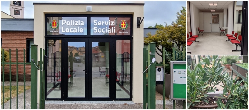 Trasferimento degli uffici dei Servizi sociali e Polizia Locale