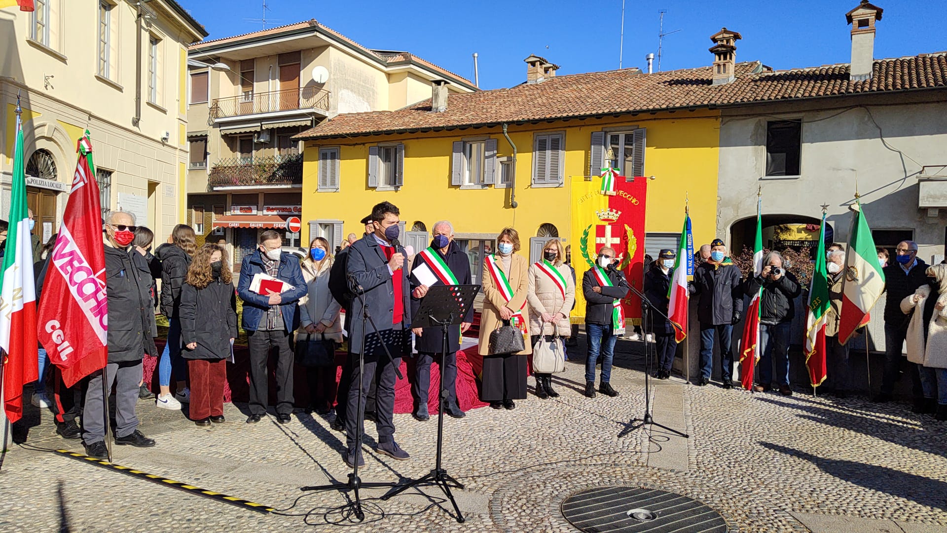 30 gennaio Cerimonia di posa delle Pietre d'inciampo a Lodi Vecchio
