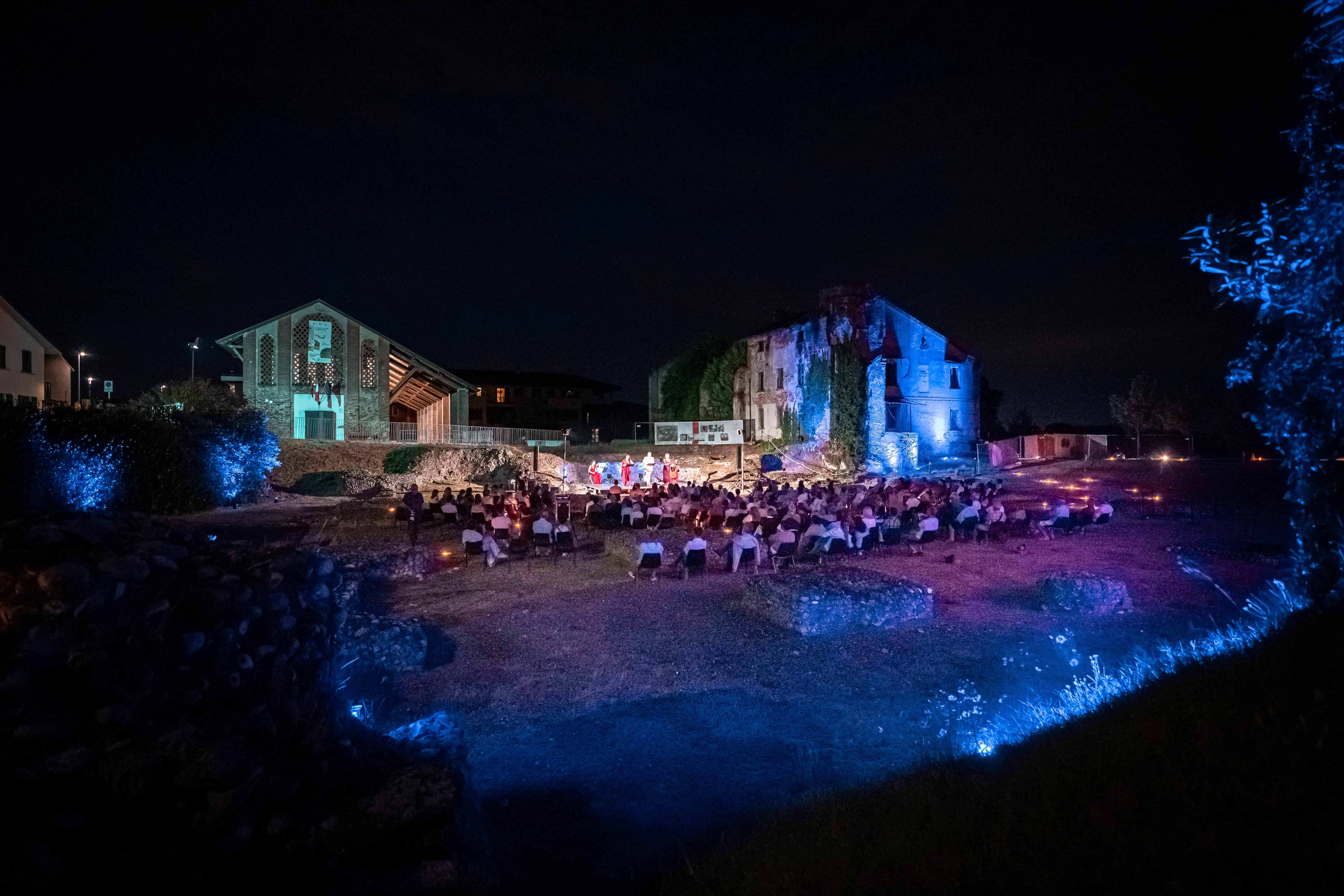 Orlando nel Castello di Atlante Lodi Vecchio 27 luglio 2025 area archeologica